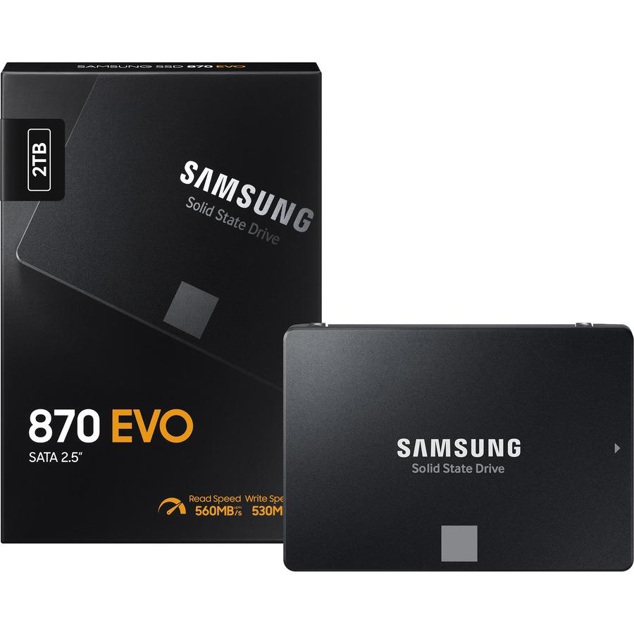 Samsung 870 EVO 2TB SATA III Solid State Drive – 2.5-Inch